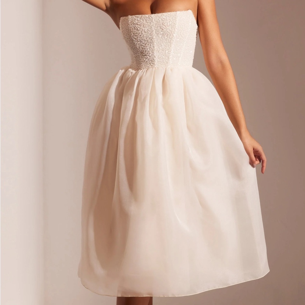 Oh Polly brand new tulle, beaded dress